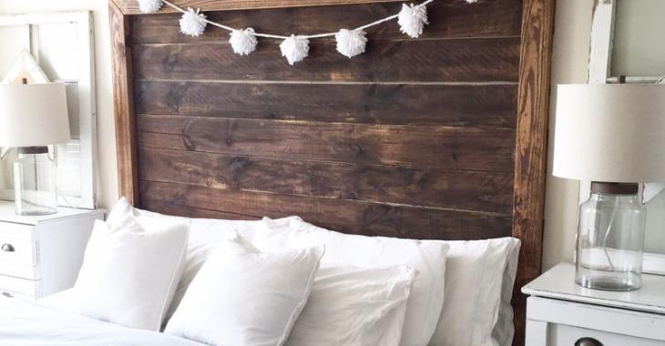 Donnez un style original à votre chambre avec une tête de lit unique!